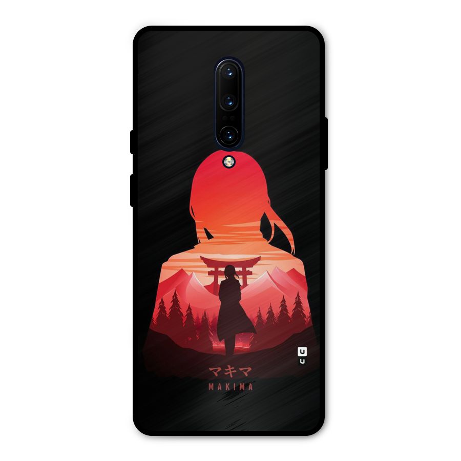 Amazing Makima Metal Back Case for OnePlus 7 Pro