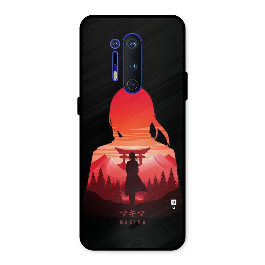 Amazing Makima Metal Back Case for OnePlus 8 Pro