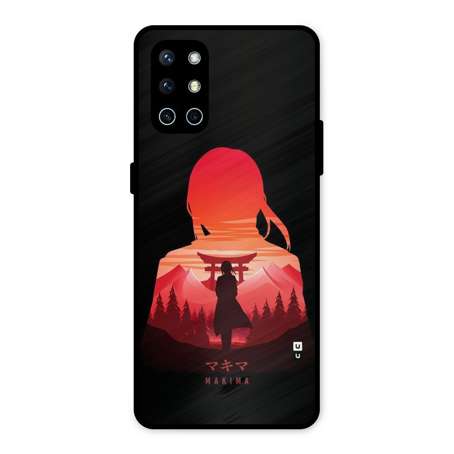 Amazing Makima Metal Back Case for OnePlus 9R