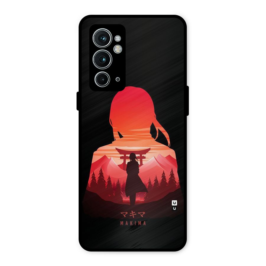 Amazing Makima Metal Back Case for OnePlus 9RT 5G