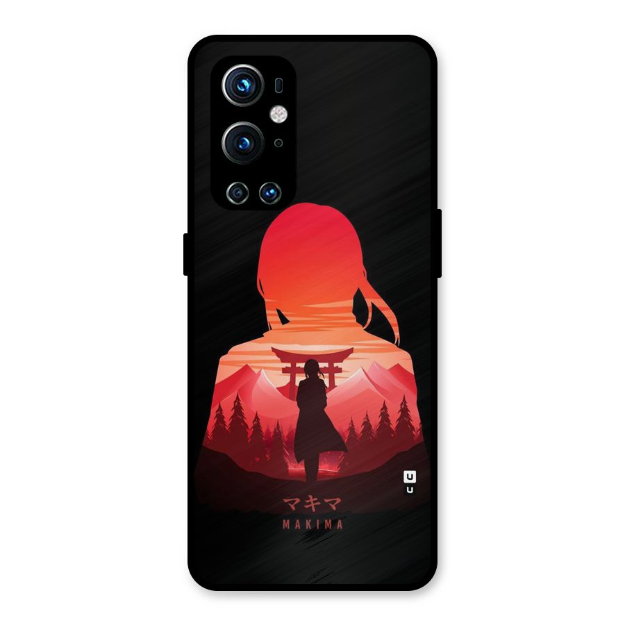 Amazing Makima Metal Back Case for OnePlus 9 Pro