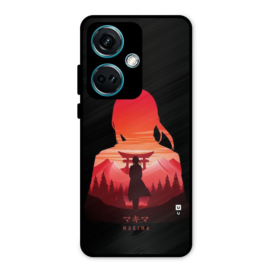 Amazing Makima Metal Back Case for OnePlus Nord CE 3 5G