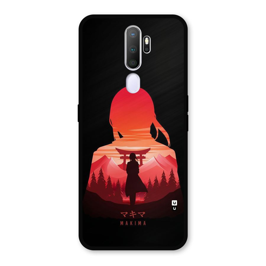 Amazing Makima Metal Back Case for Oppo A5 (2020)
