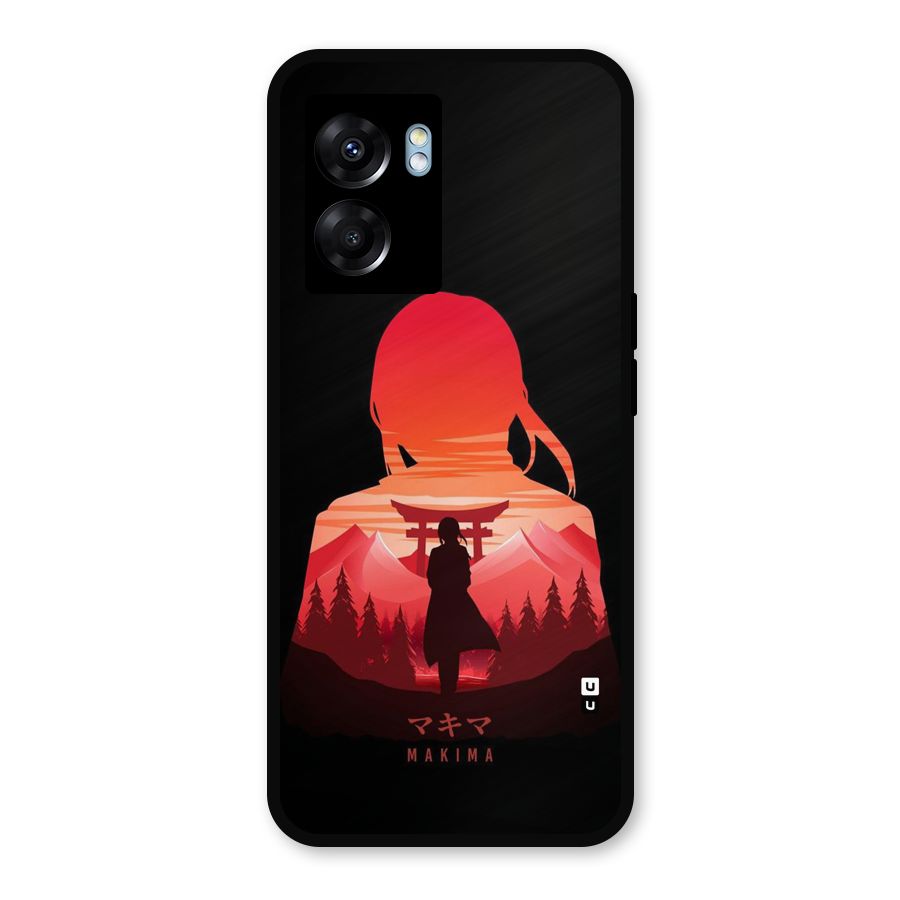 Amazing Makima Metal Back Case for Oppo K10 (5G)