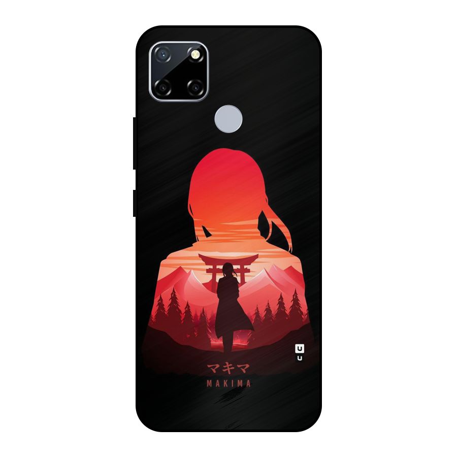 Amazing Makima Metal Back Case for Realme Narzo 20