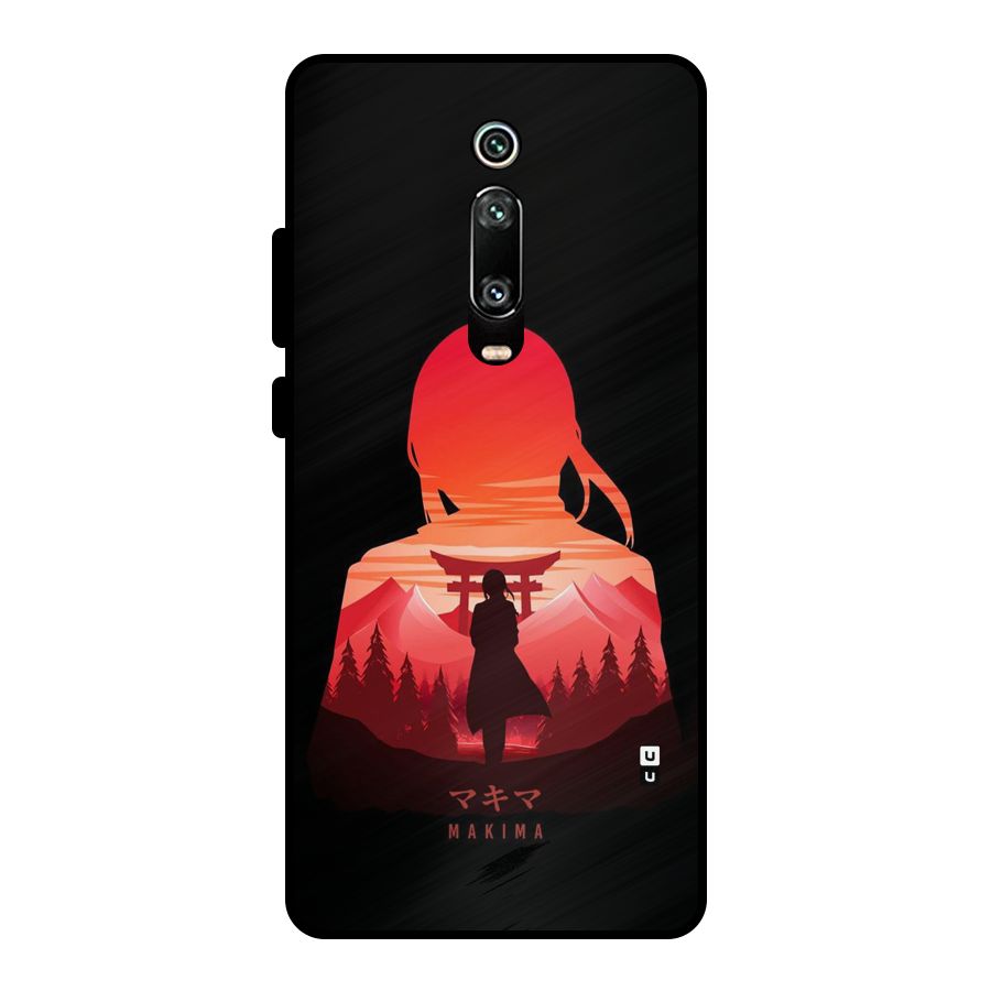 Amazing Makima Metal Back Case for Redmi K20