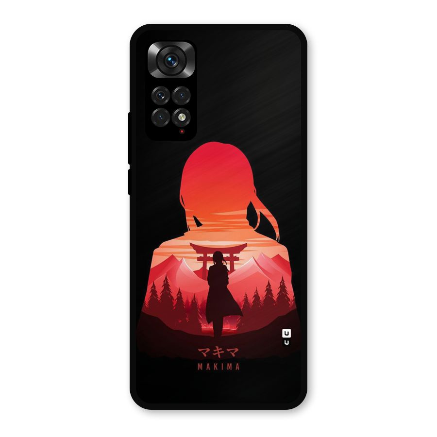 Amazing Makima Metal Back Case for Redmi Note 11s