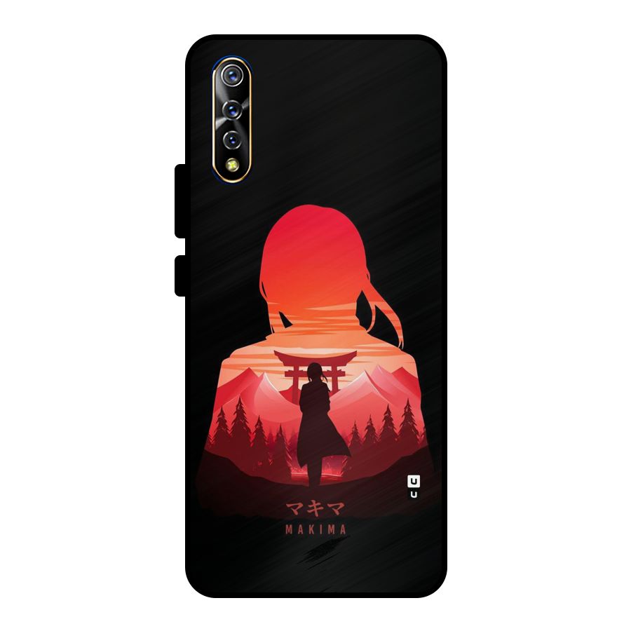 Amazing Makima Metal Back Case for Vivo S1