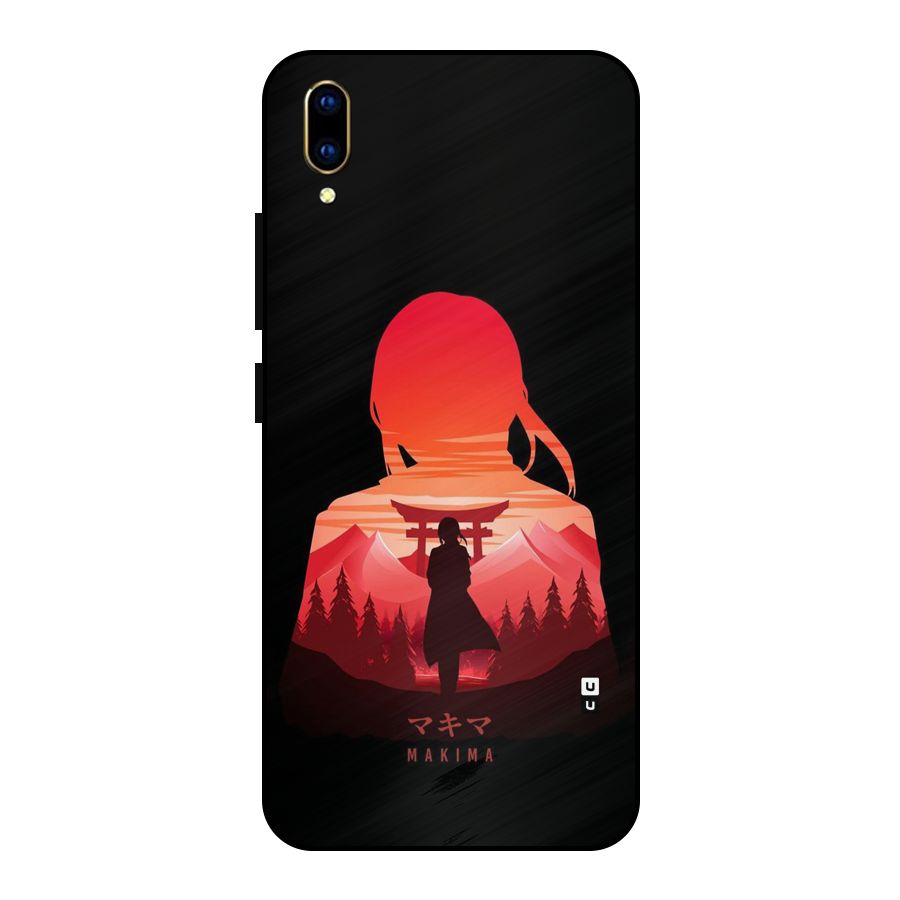 Amazing Makima Metal Back Case for Vivo V11 Pro