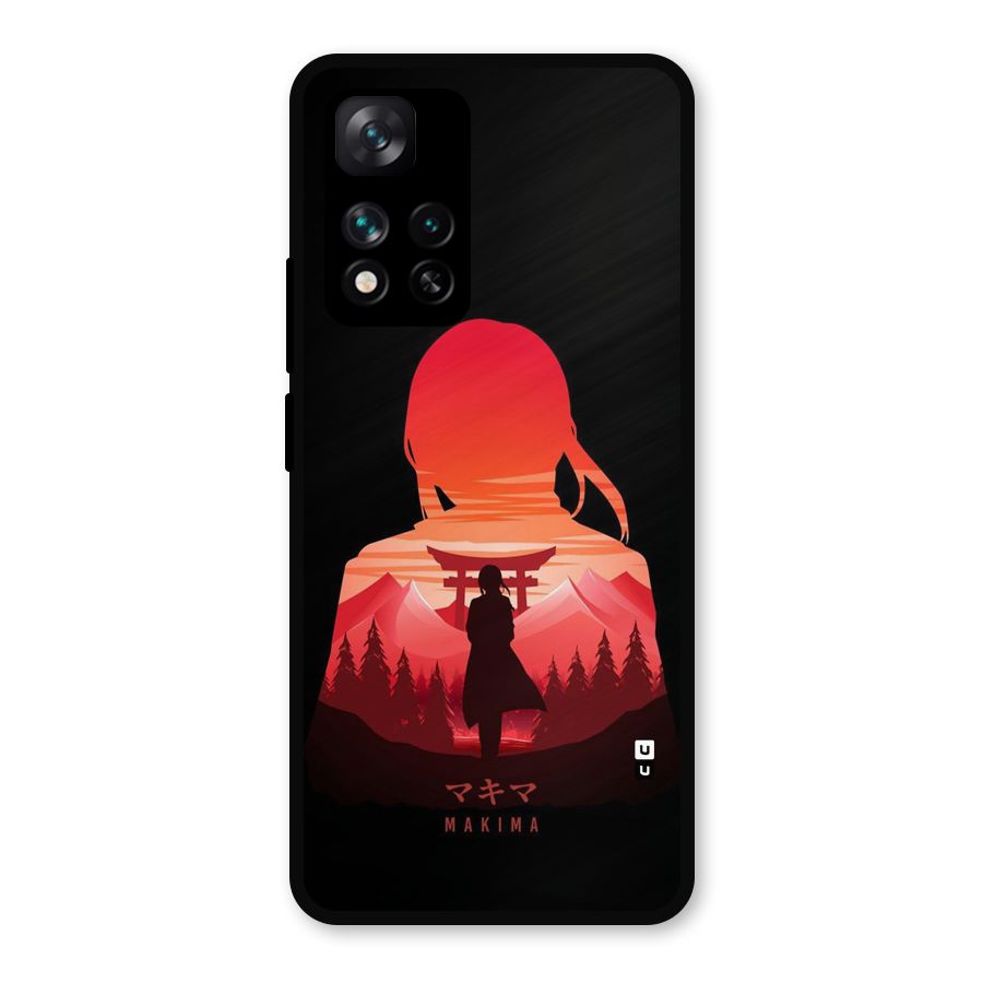 Amazing Makima Metal Back Case for Xiaomi 11i Hypercharge 5G