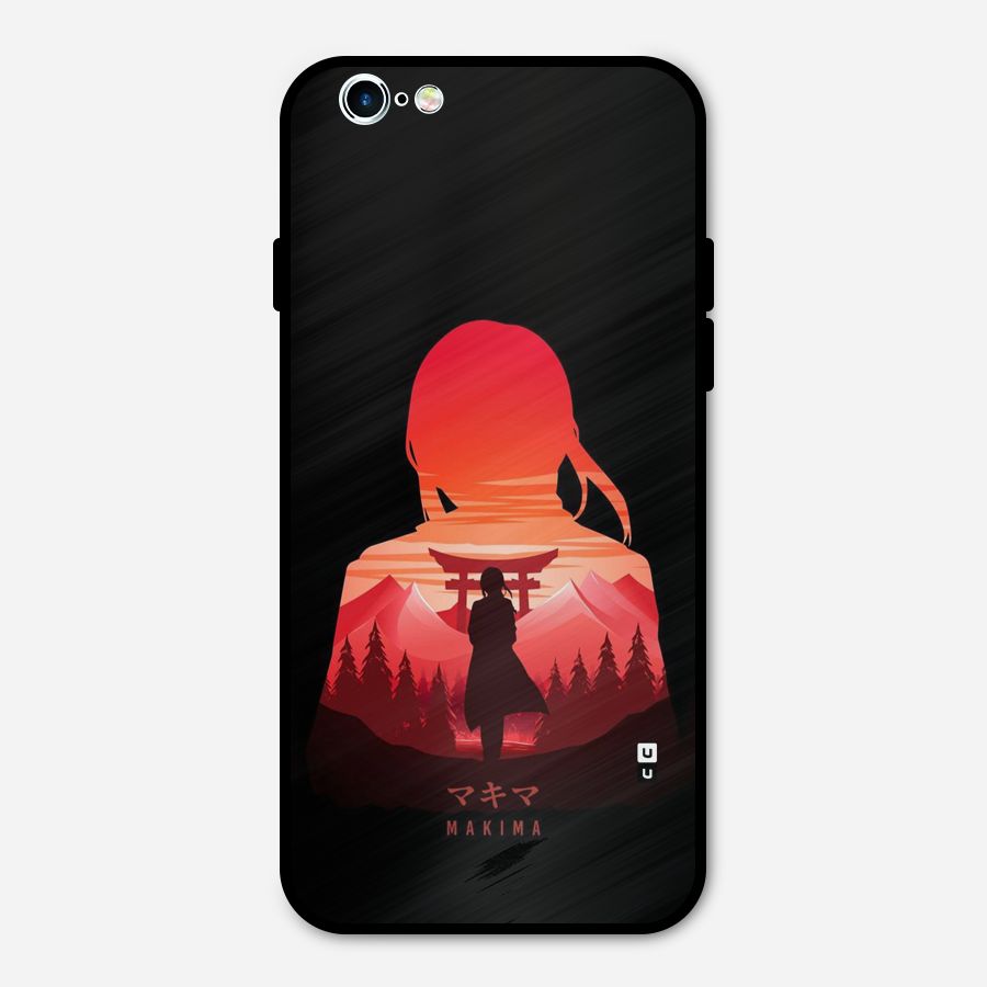 Amazing Makima Metal Back Case for iPhone 6 6s