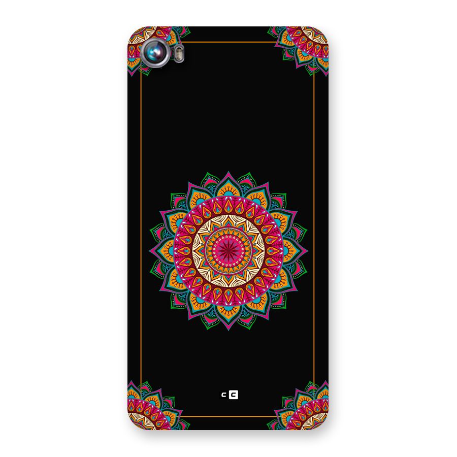 Amazing Mandala Art Back Case for Canvas Fire 4 (A107)