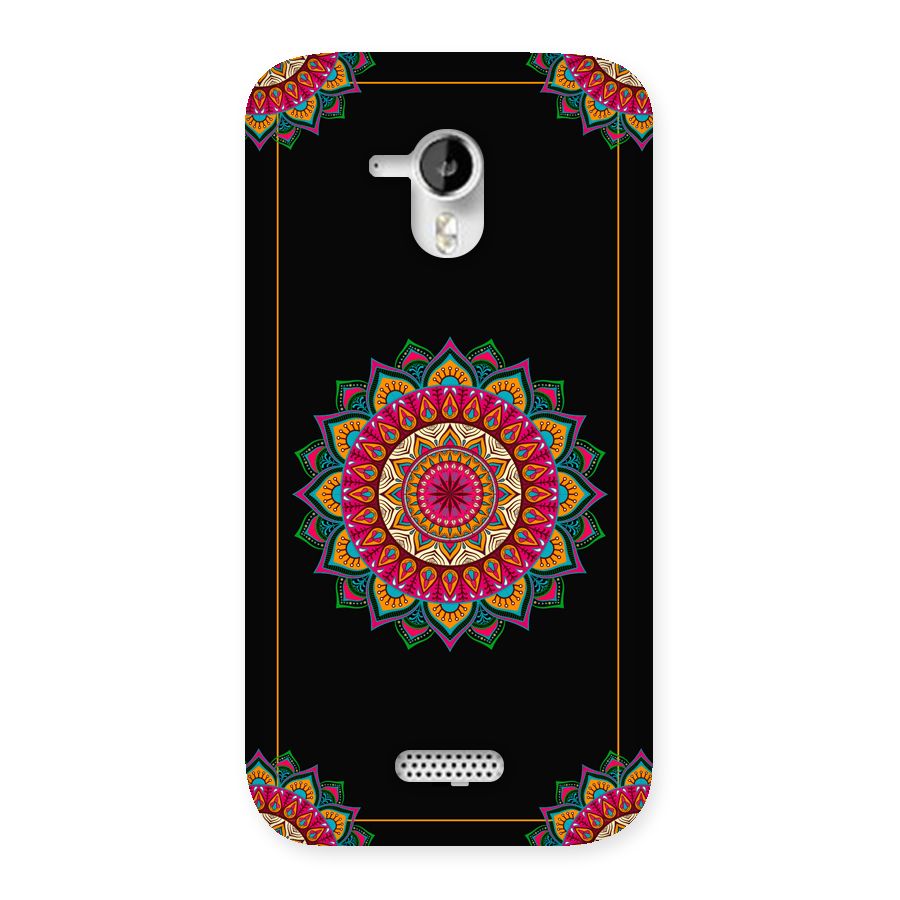 Amazing Mandala Art Back Case for Canvas HD A116