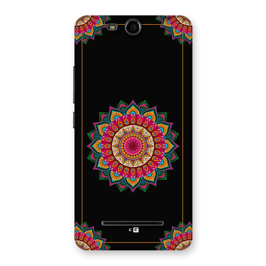 Amazing Mandala Art Back Case for Canvas Juice 3 Q392