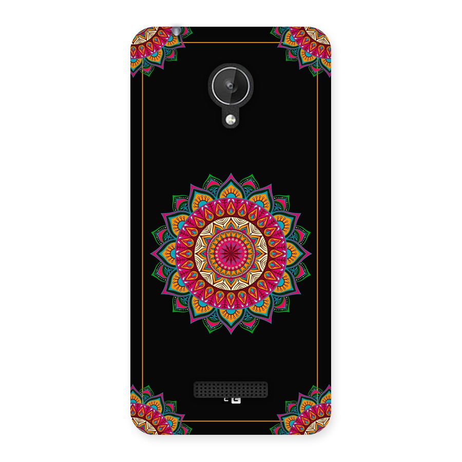 Amazing Mandala Art Back Case for Canvas Spark Q380