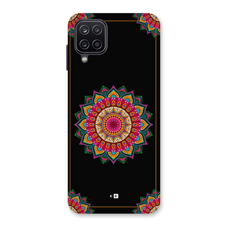 Amazing Mandala Art Back Case for Galaxy A12