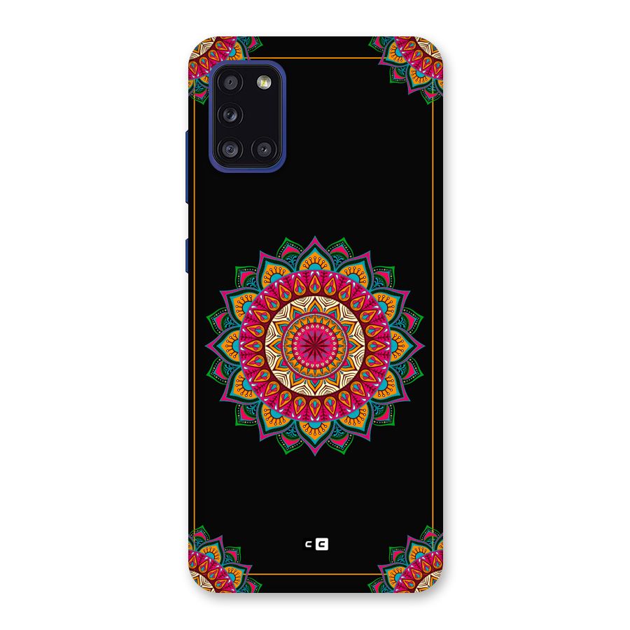Amazing Mandala Art Back Case for Galaxy A31