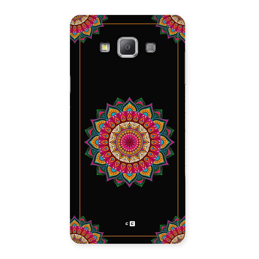 Amazing Mandala Art Back Case for Galaxy A7