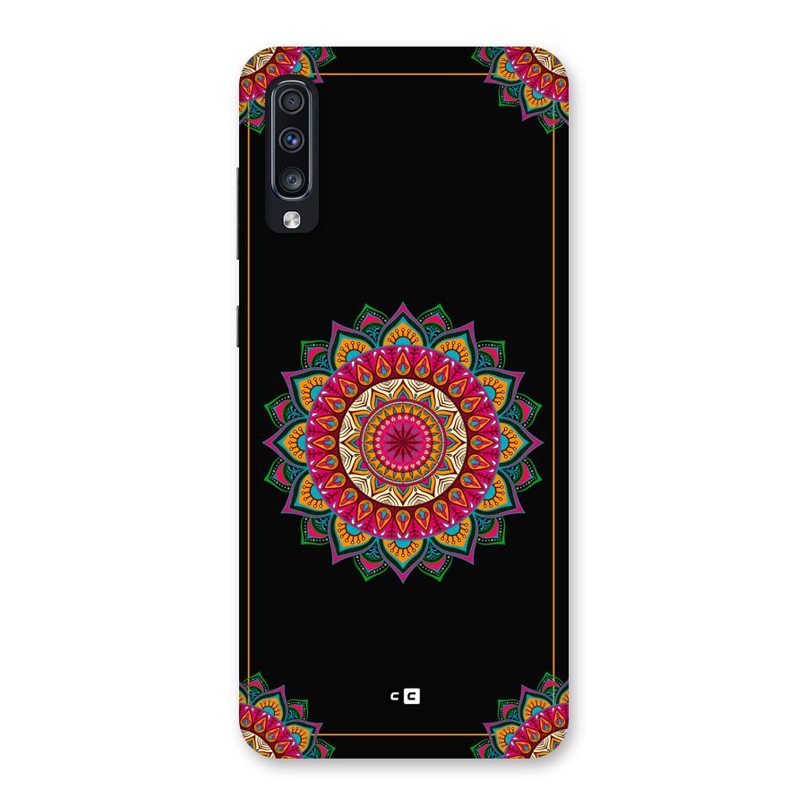 Amazing Mandala Art Back Case for Galaxy A70