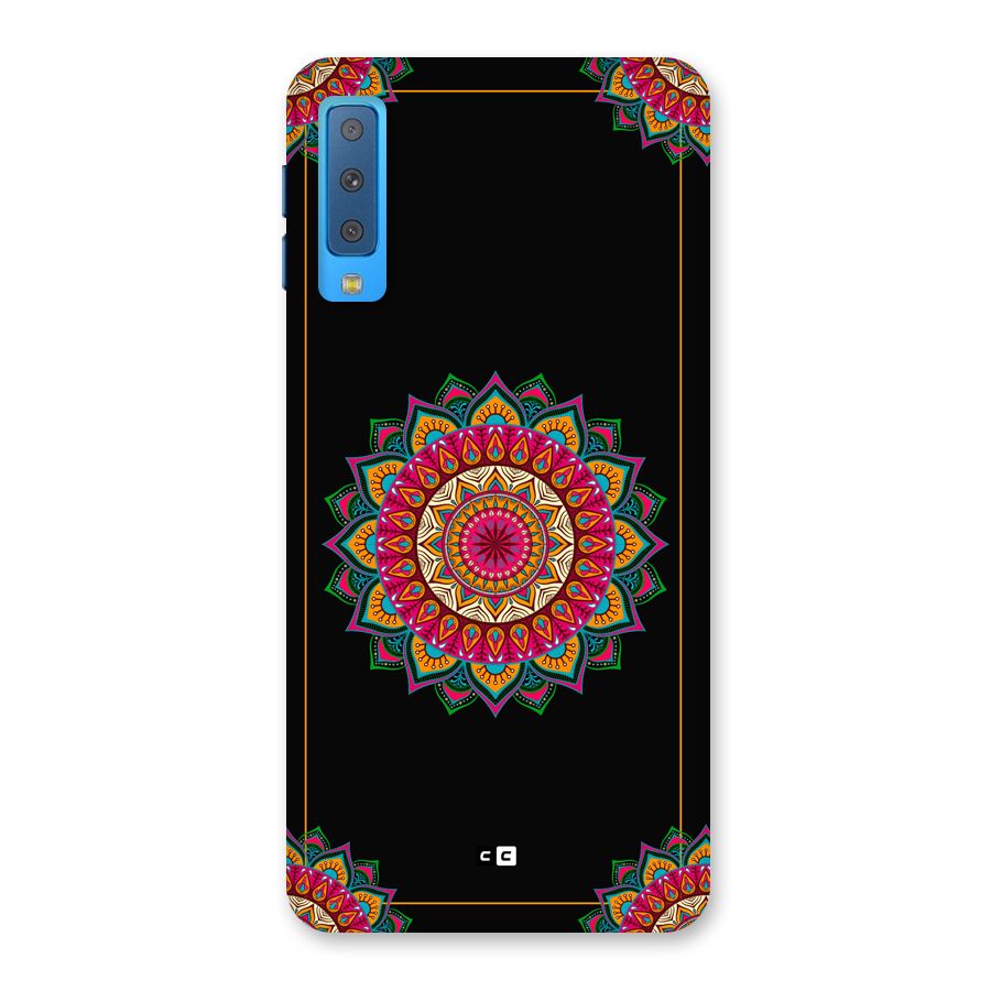 Amazing Mandala Art Back Case for Galaxy A7 (2018)