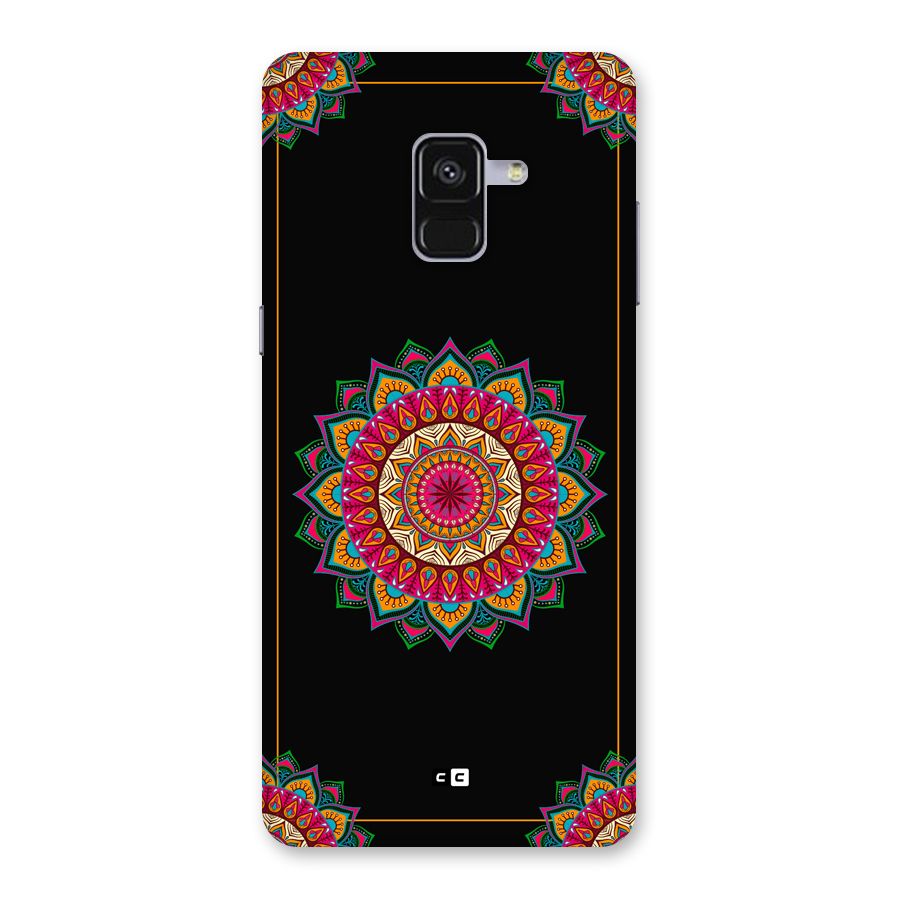 Amazing Mandala Art Back Case for Galaxy A8 Plus