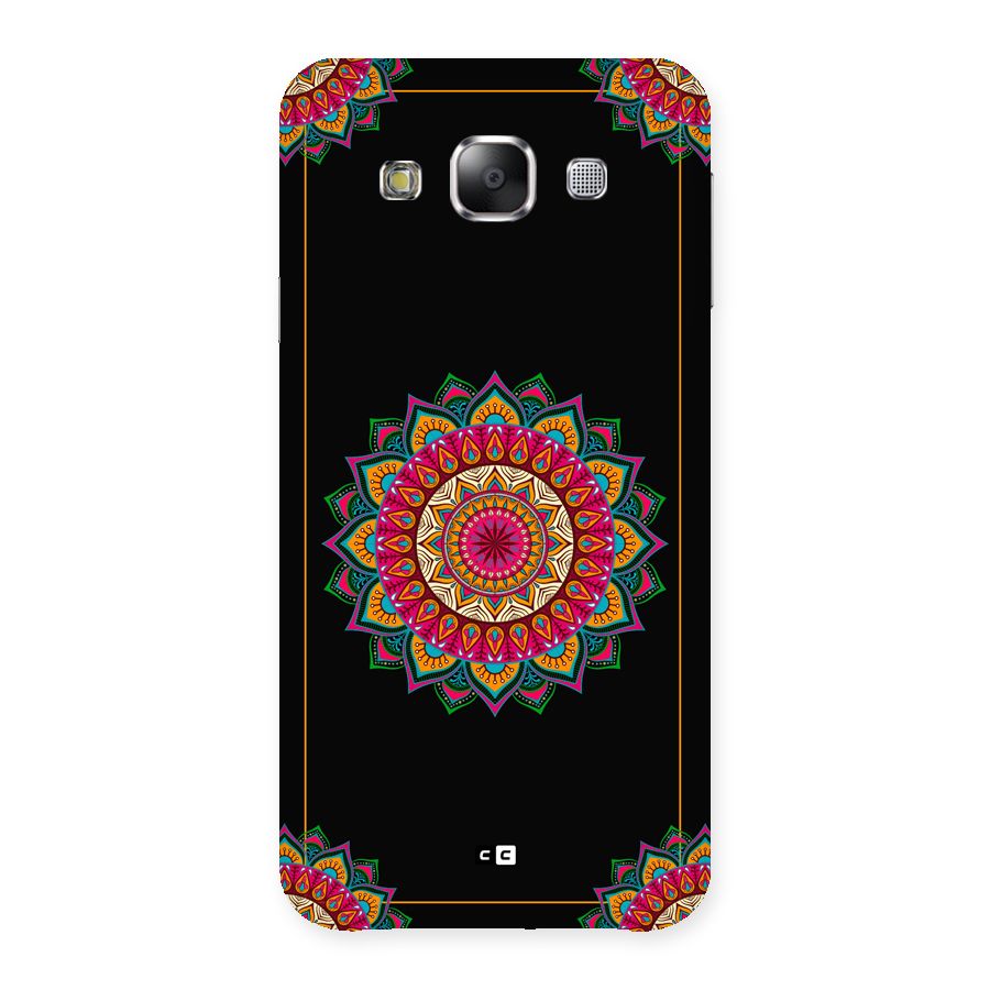 Amazing Mandala Art Back Case for Galaxy E5