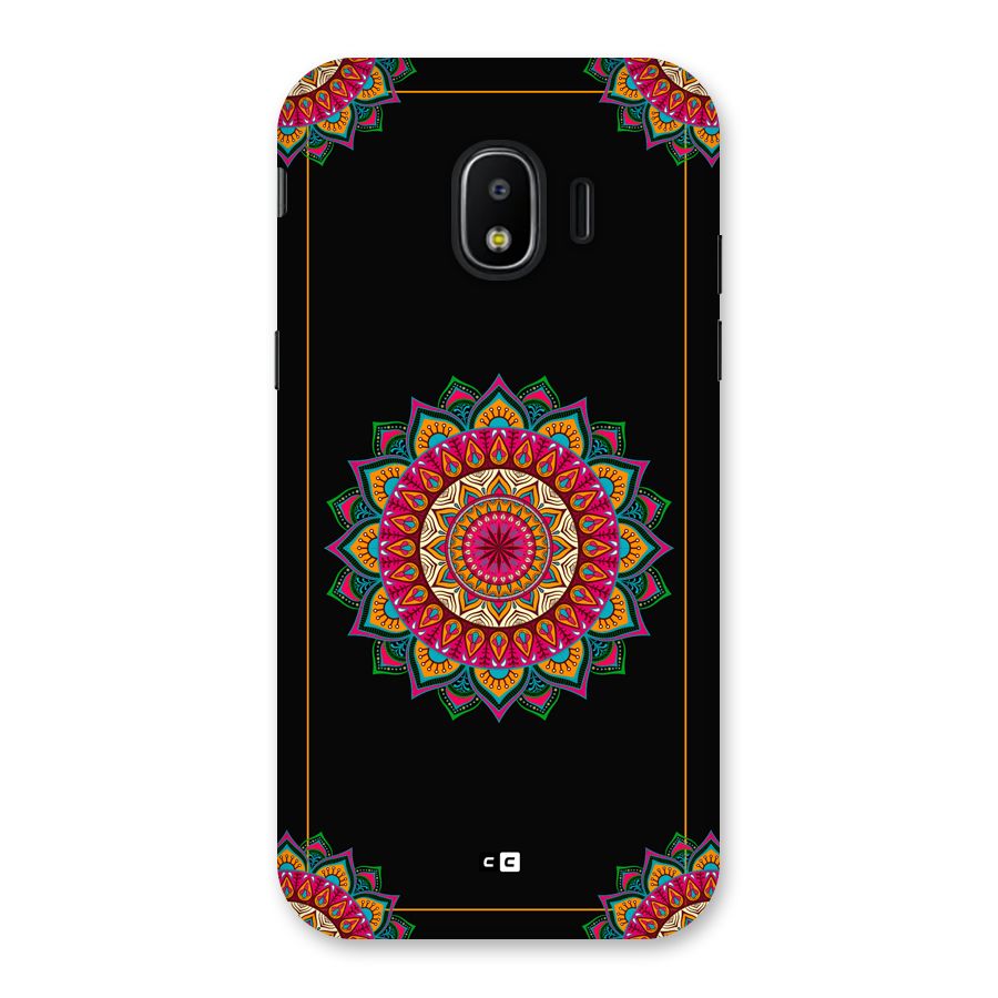 Amazing Mandala Art Back Case for Galaxy J2 Pro 2018