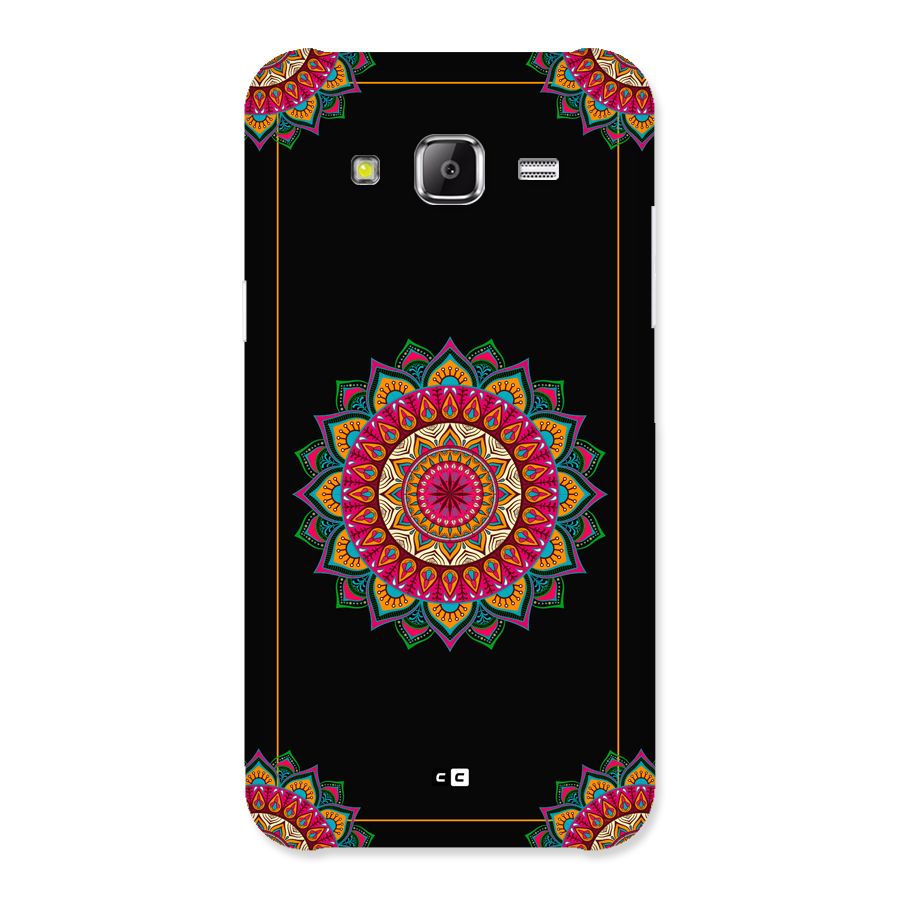 Amazing Mandala Art Back Case for Galaxy J5
