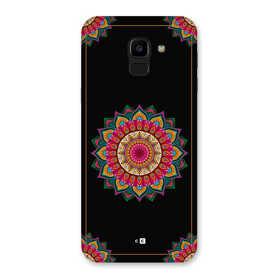 Amazing Mandala Art Back Case for Galaxy J6