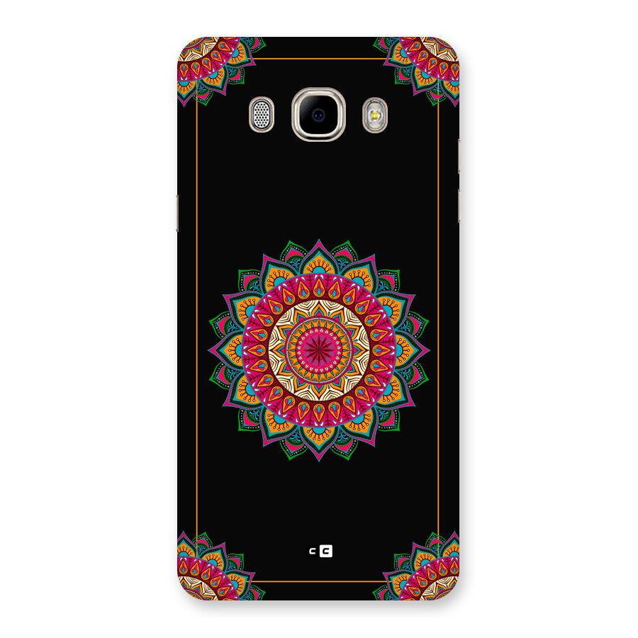 Amazing Mandala Art Back Case for Galaxy J7 2016