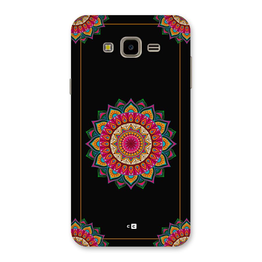 Amazing Mandala Art Back Case for Galaxy J7 Nxt