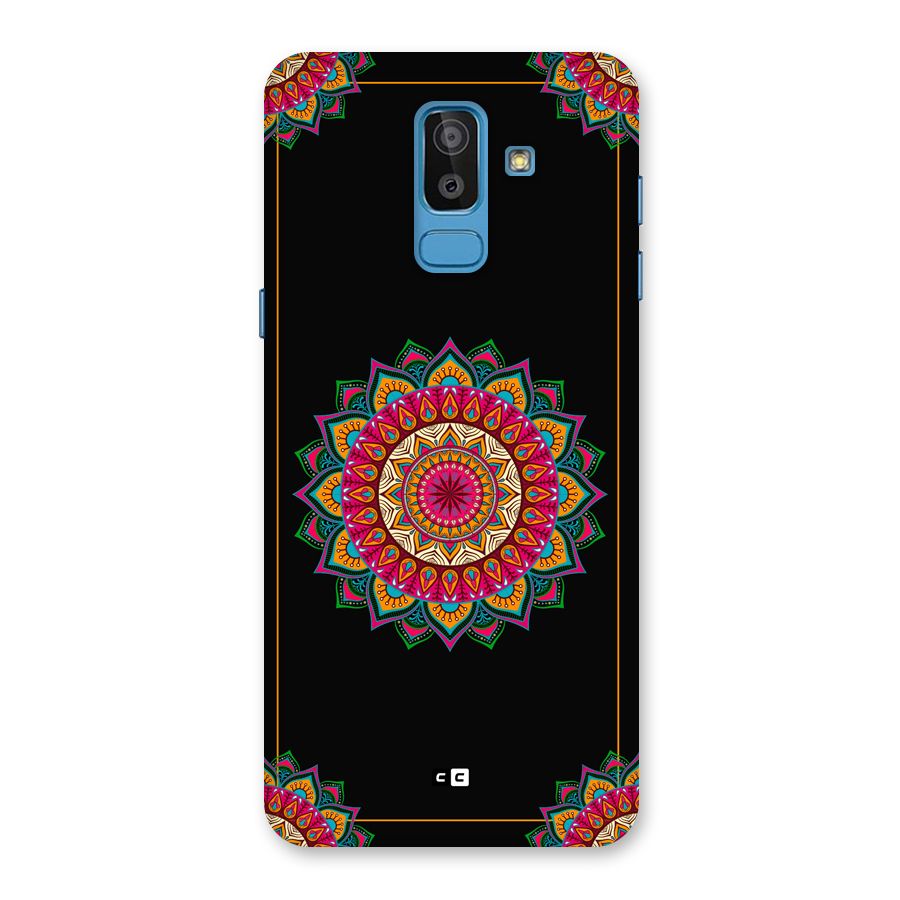 Amazing Mandala Art Back Case for Galaxy J8