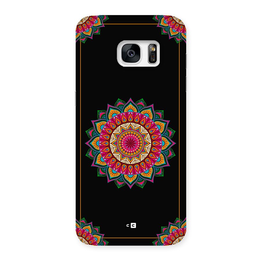 Amazing Mandala Art Back Case for Galaxy S7 Edge