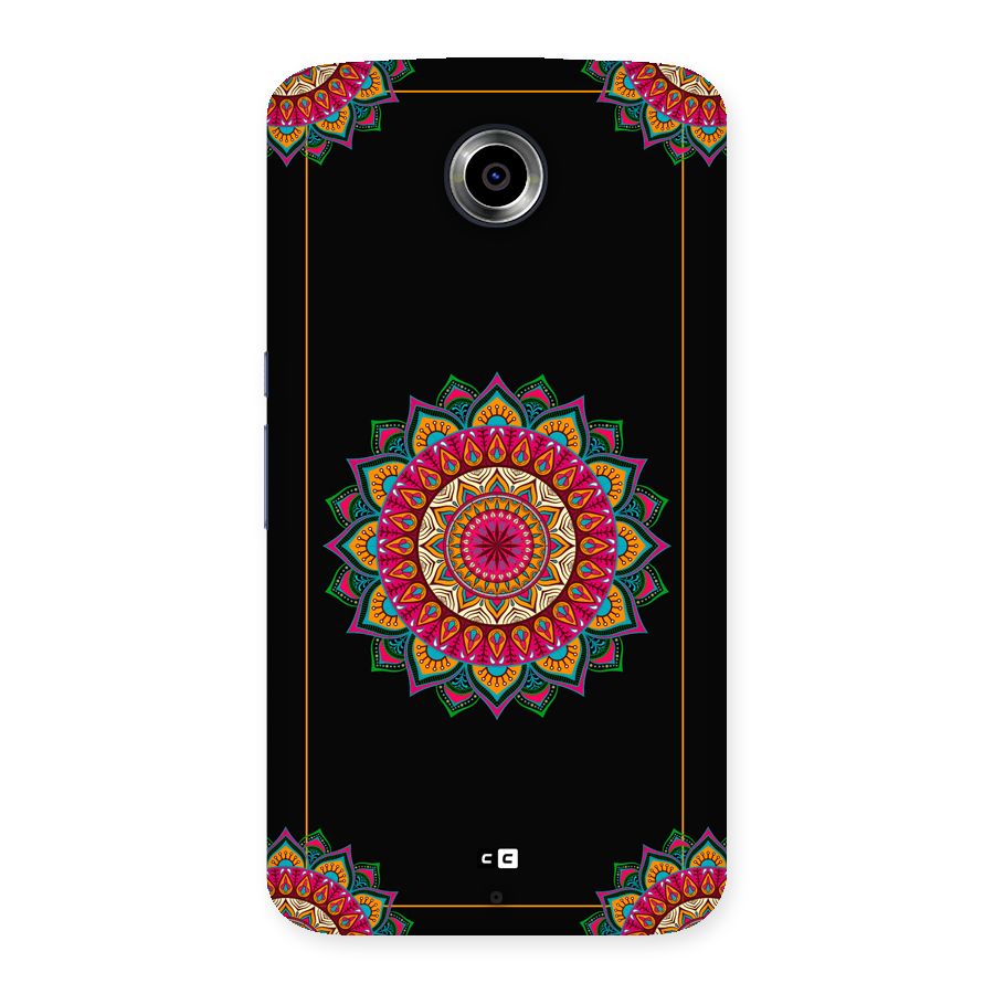 Amazing Mandala Art Back Case for Google Nexus 6