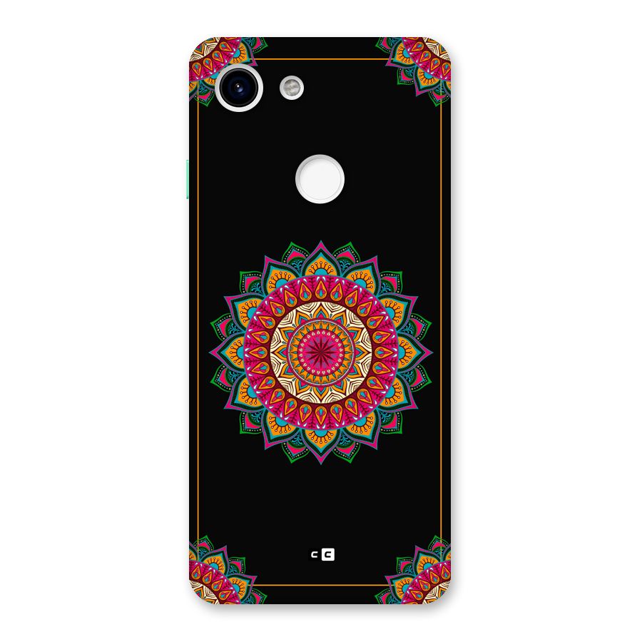 Amazing Mandala Art Back Case for Google Pixel 3