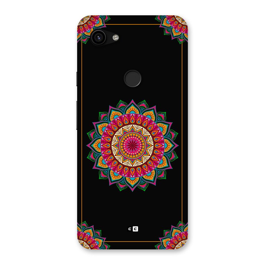 Amazing Mandala Art Back Case for Google Pixel 3a XL