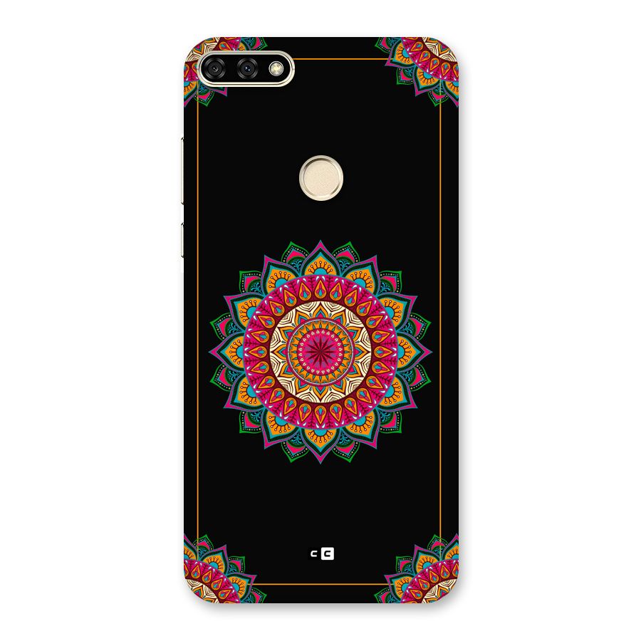 Amazing Mandala Art Back Case for Honor 7A