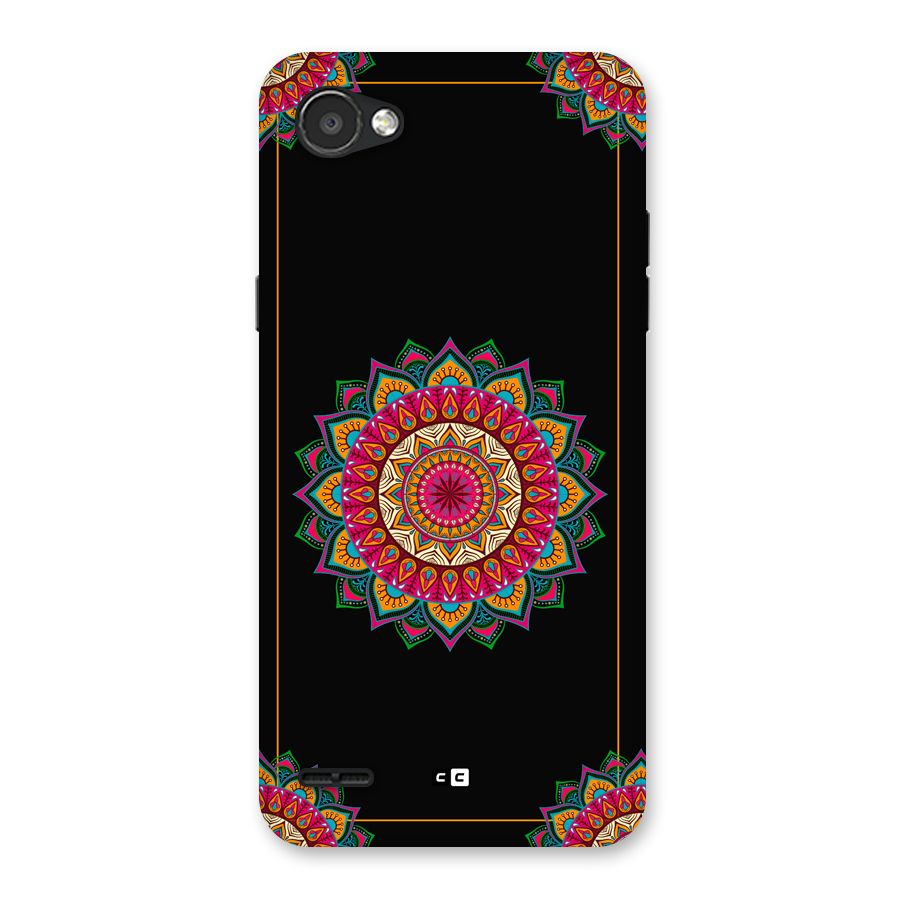 Amazing Mandala Art Back Case for LG Q6