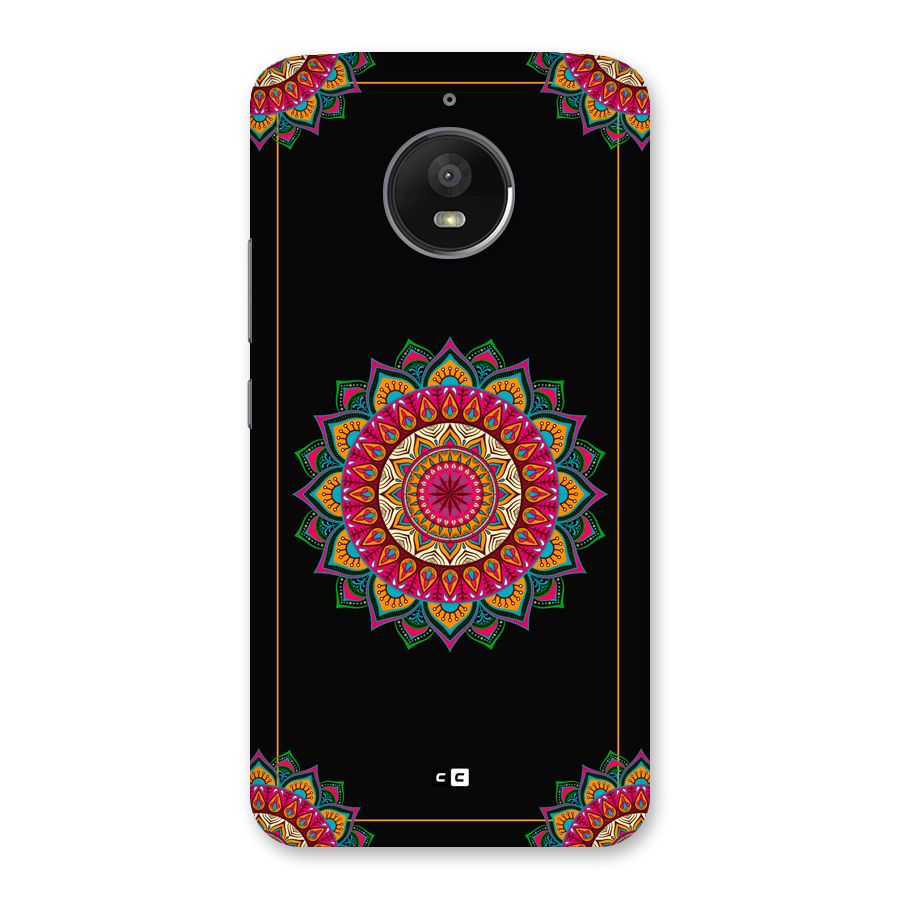 Amazing Mandala Art Back Case for Moto E4 Plus