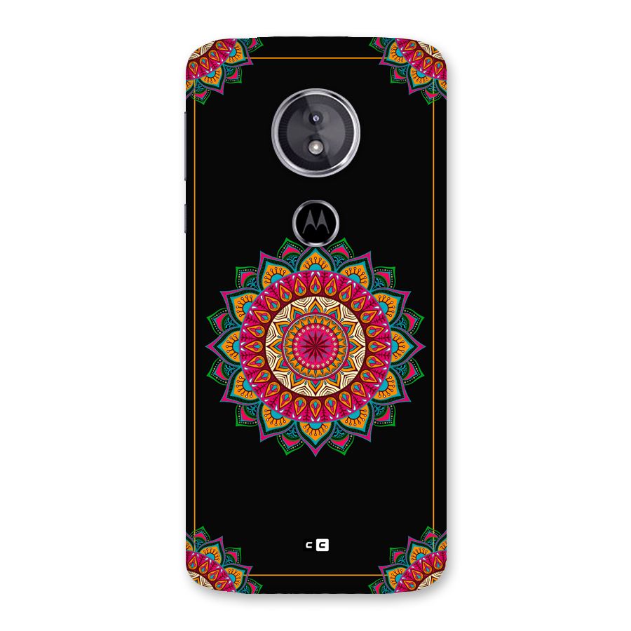 Amazing Mandala Art Back Case for Moto E5