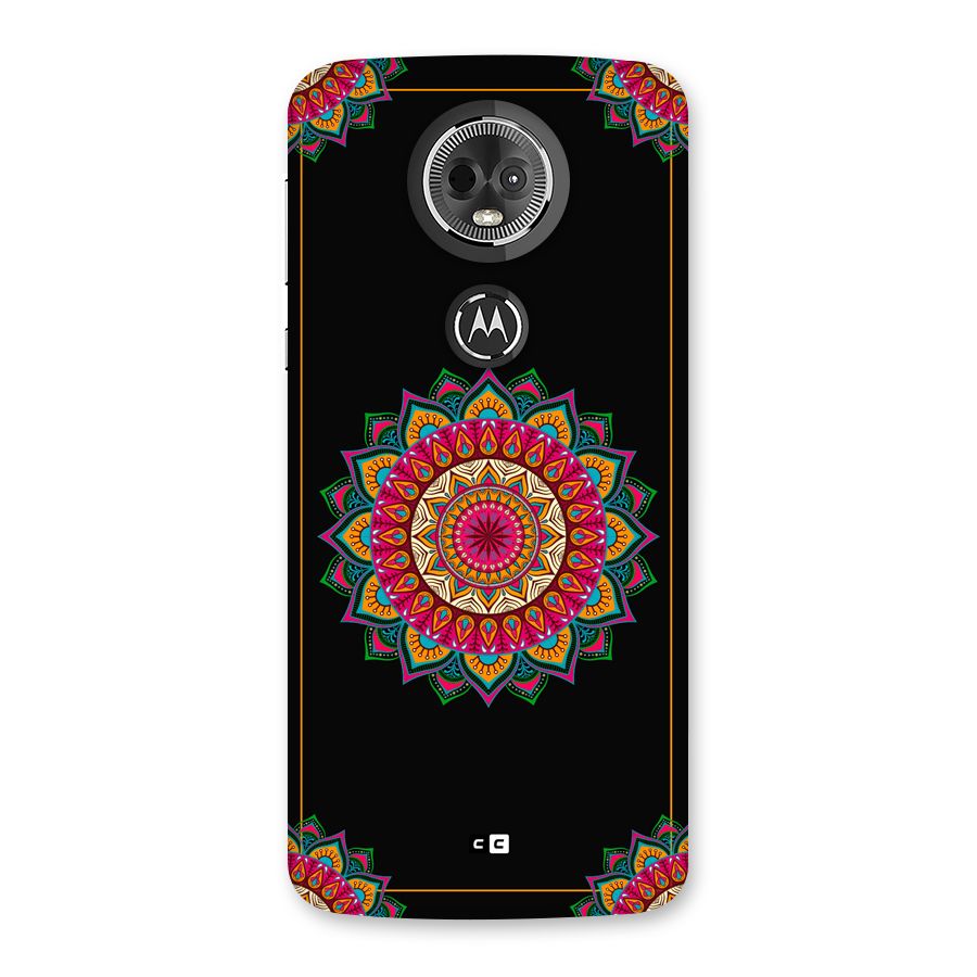 Amazing Mandala Art Back Case for Moto E5 Plus