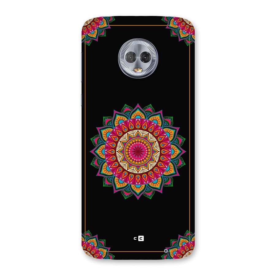Amazing Mandala Art Back Case for Moto G6 Plus