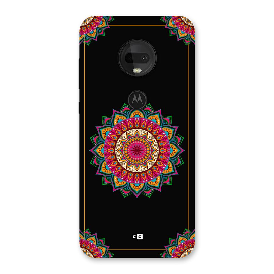 Amazing Mandala Art Back Case for Moto G7