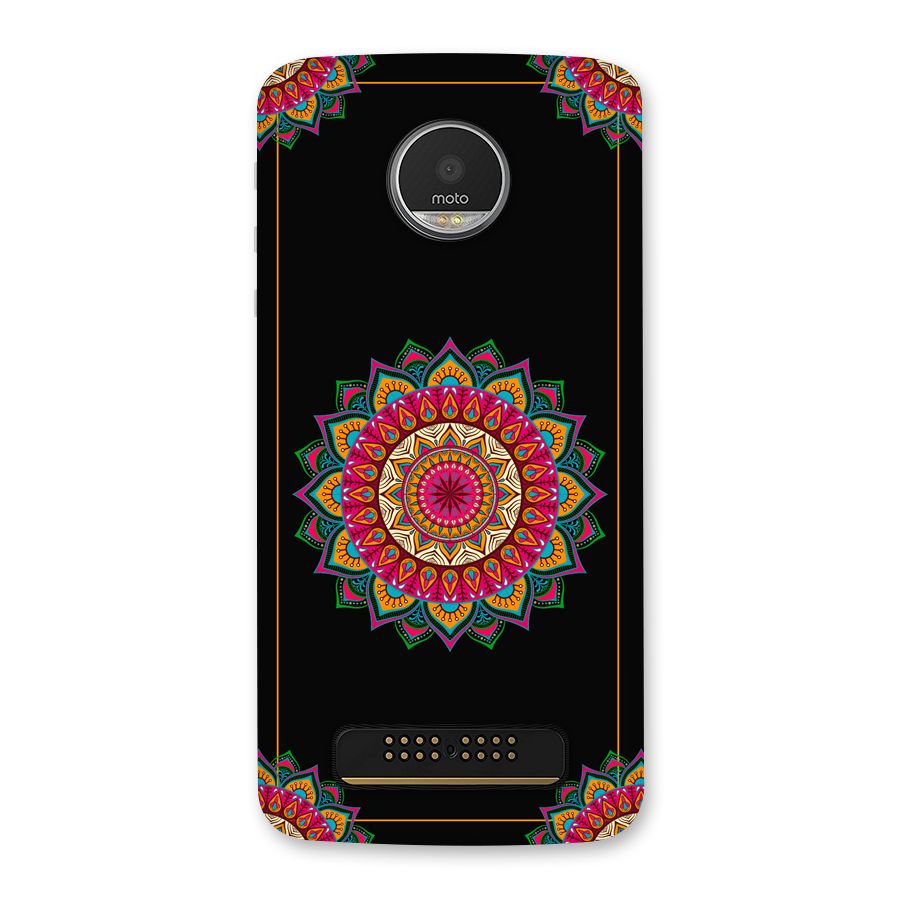 Amazing Mandala Art Back Case for Moto Z Play