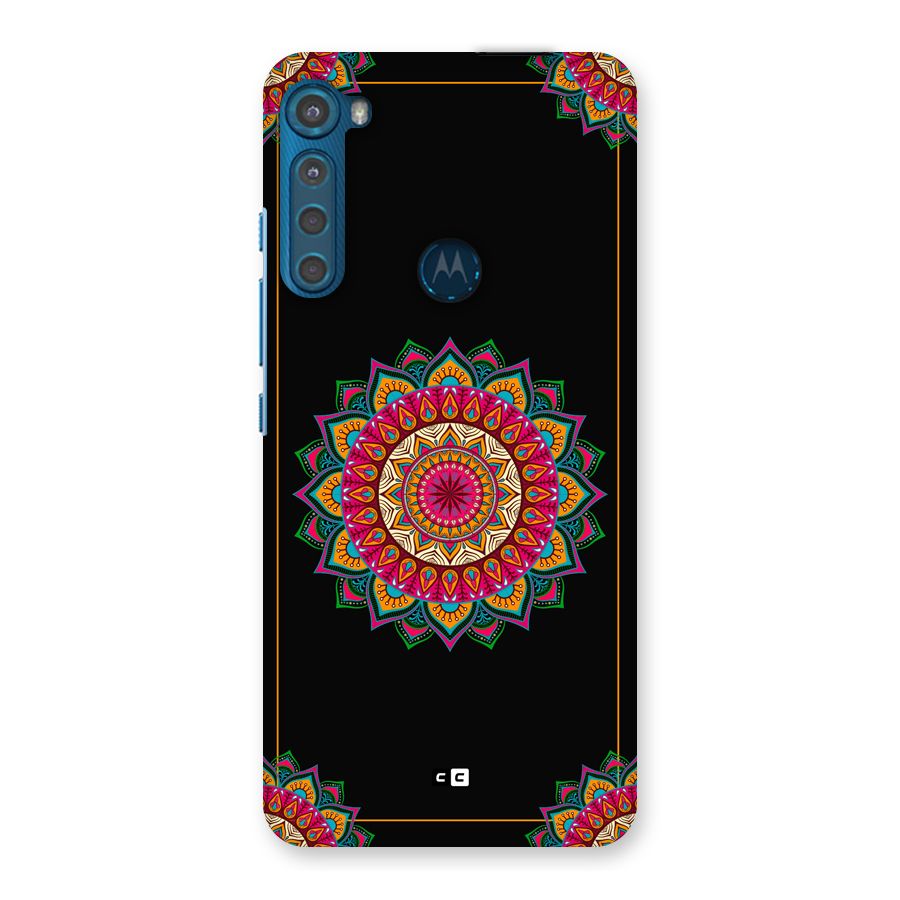 Amazing Mandala Art Back Case for Motorola One Fusion Plus