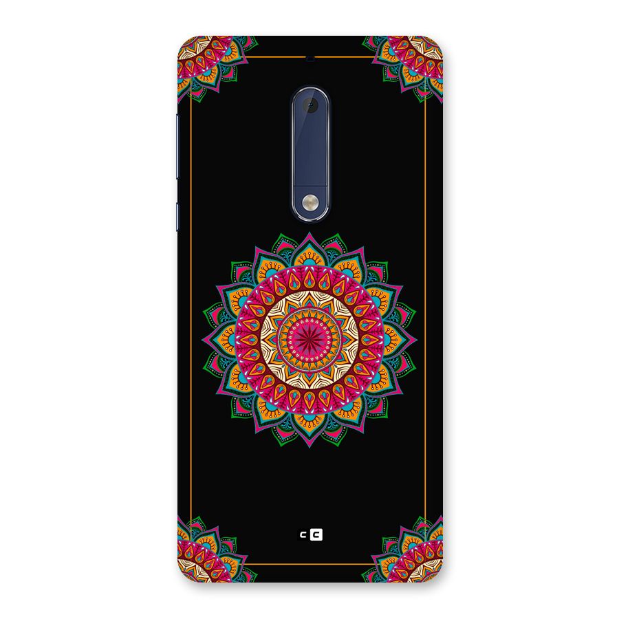 Amazing Mandala Art Back Case for Nokia 5