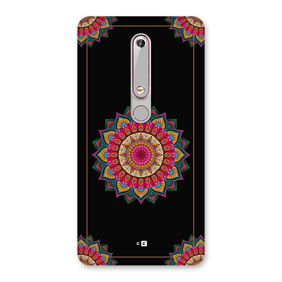 Amazing Mandala Art Back Case for Nokia 6.1