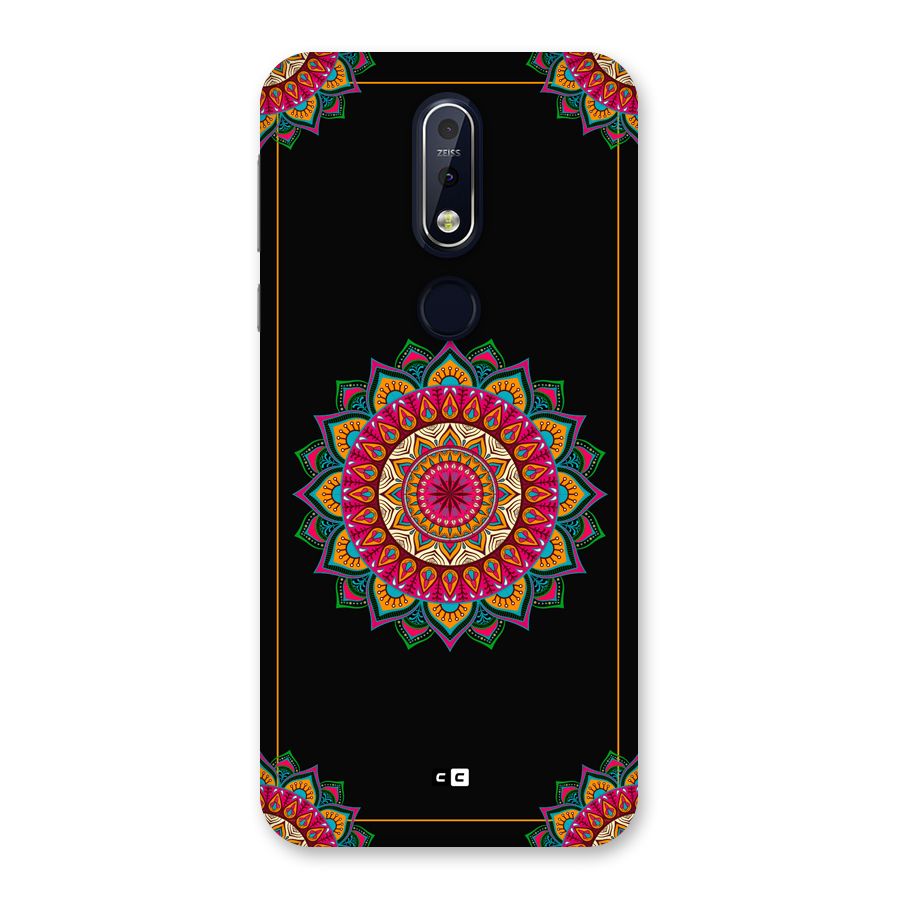 Amazing Mandala Art Back Case for Nokia 7.1