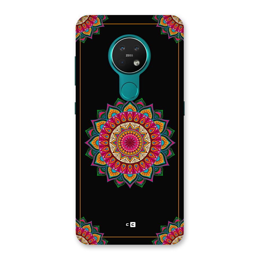 Amazing Mandala Art Back Case for Nokia 7.2