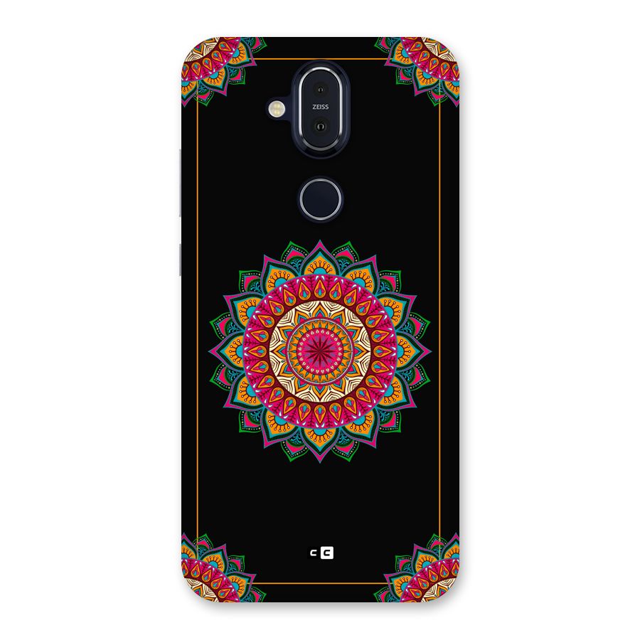 Amazing Mandala Art Back Case for Nokia 8.1
